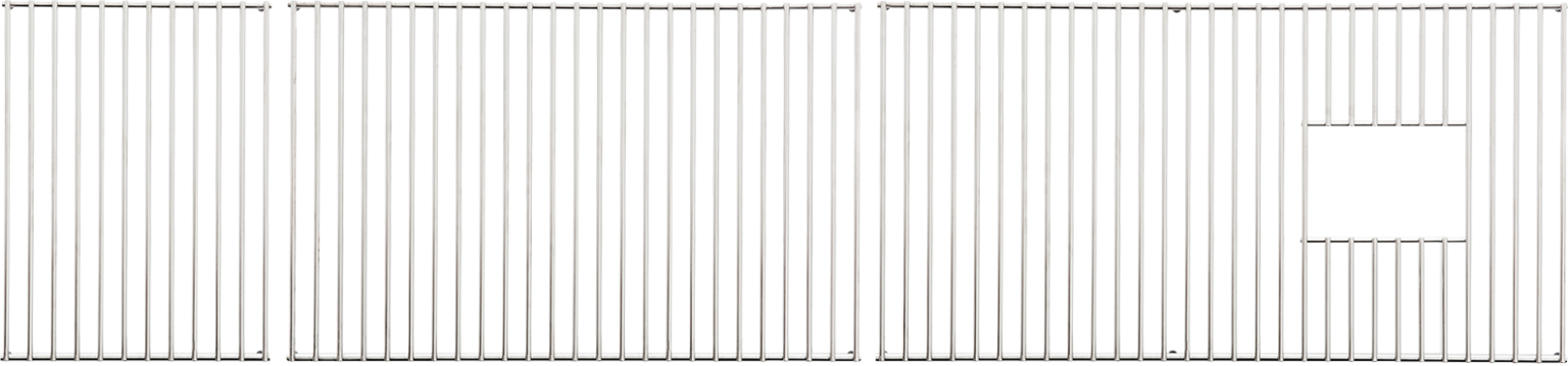 stainless steel bottom grate set