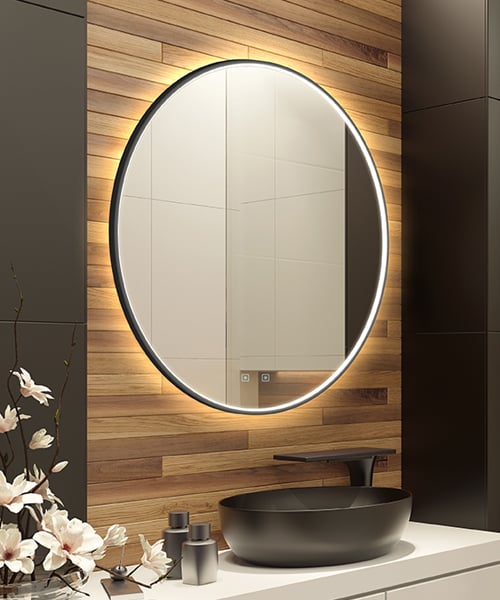 lighted mirror