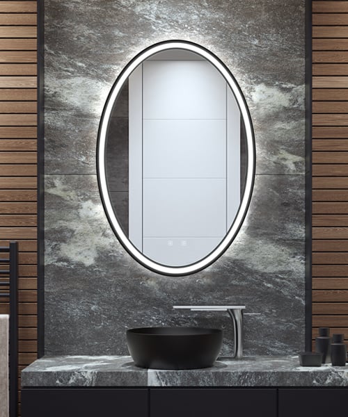 lighted mirror