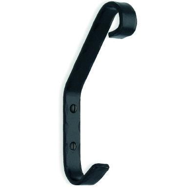 black wrought iron coat hook
