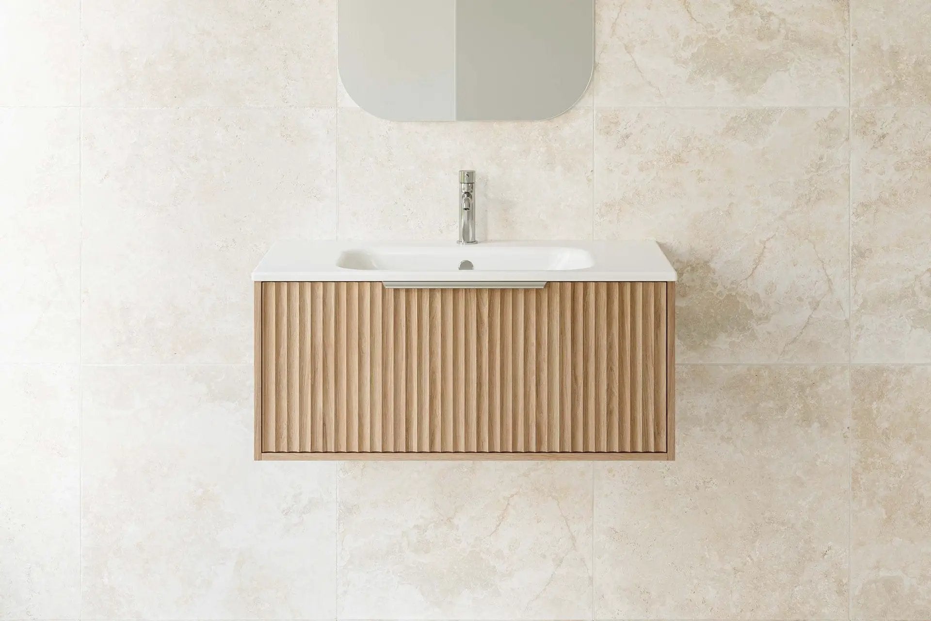prime oak vanity