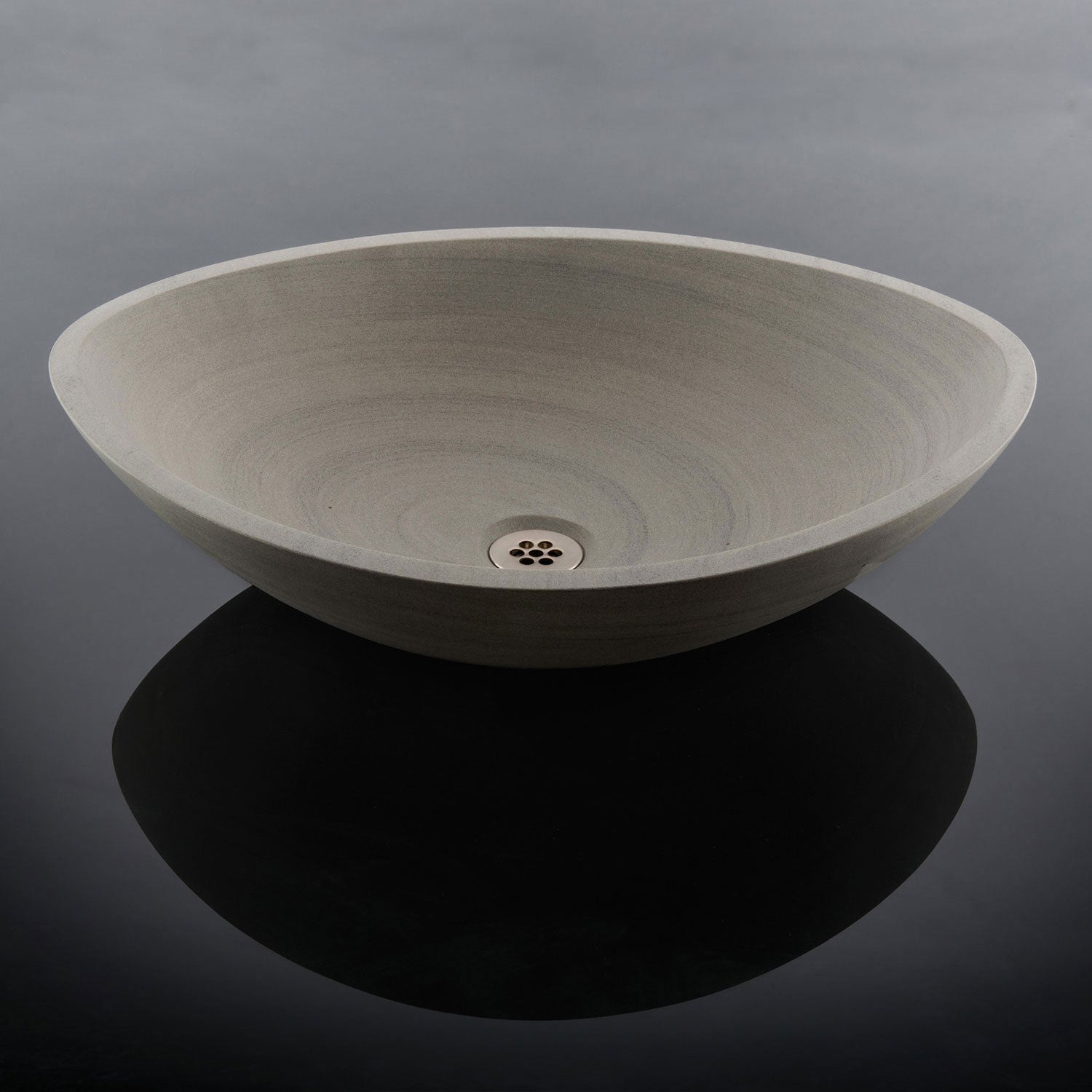 grigio sandstone sink