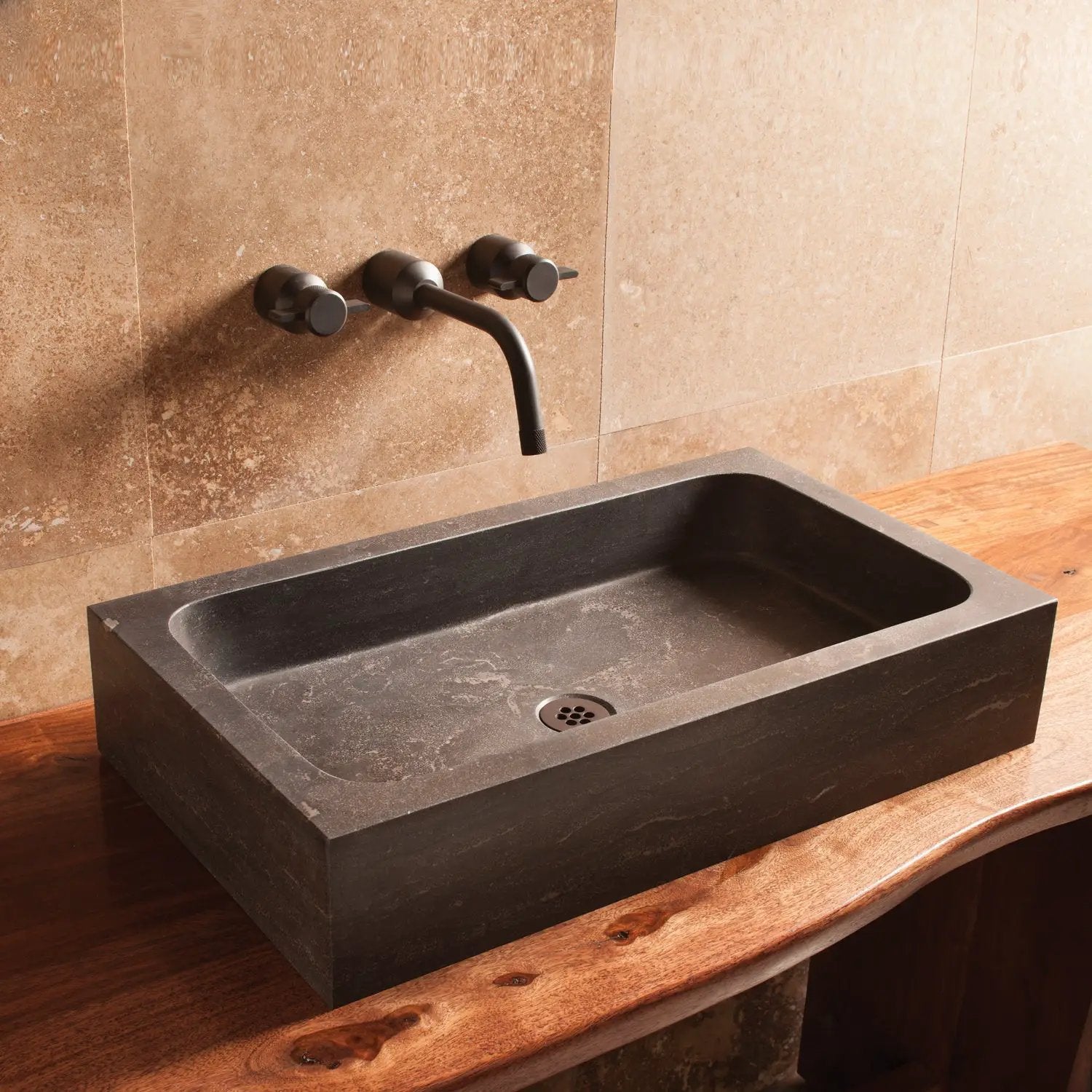 Stone Forest 26" Milano Vessel Sink by Stone Forest