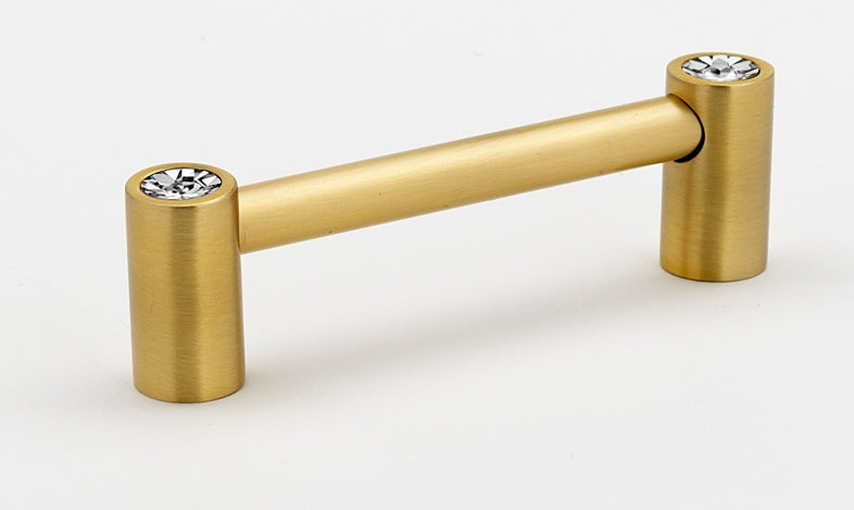 Alno Contemporary I Crystal 3 1/2" Pull