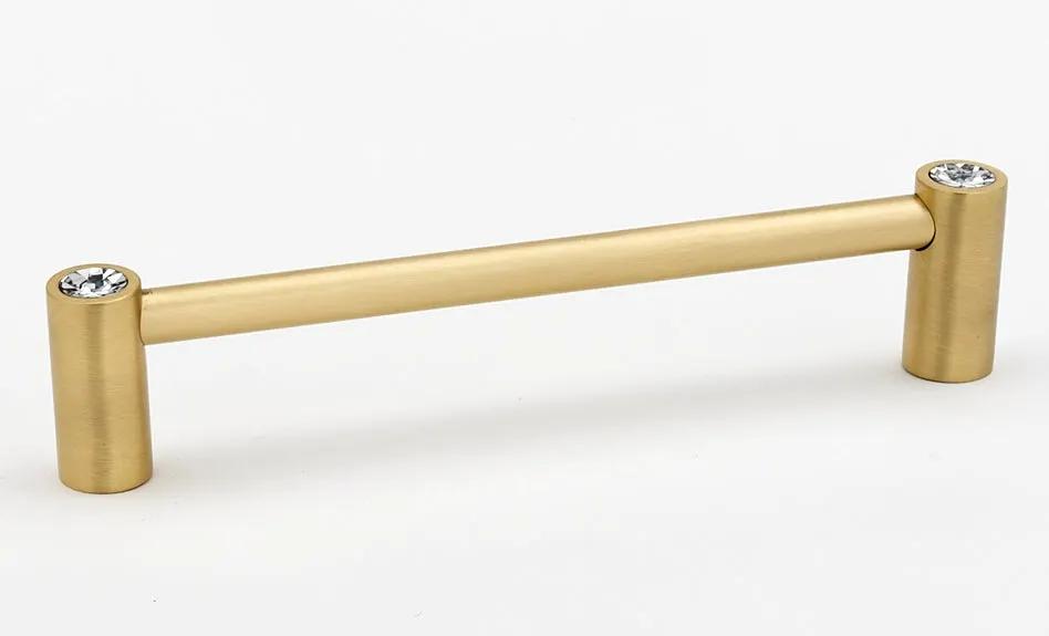 Alno Contemporary I Crystal 6" Pull by Alno