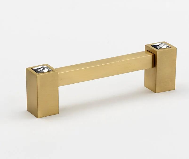 Alno Contemporary Il Crystal 3 1/2" Pull by Alno