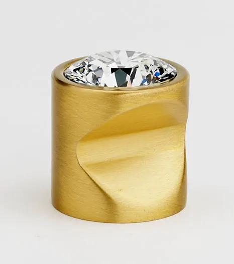 Alno Contemporary Il Crystal 1" Knob by Alno