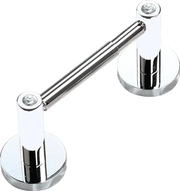 polished chrome tissue holder