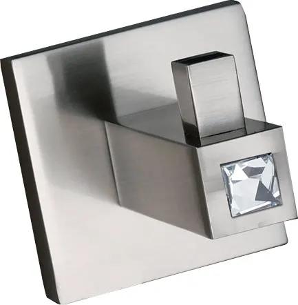 Alno Contemporary Il Crystal Bath Robe Hook by Alno