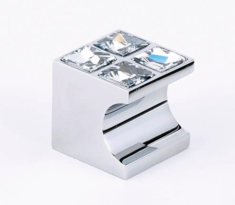 polished chrome knob