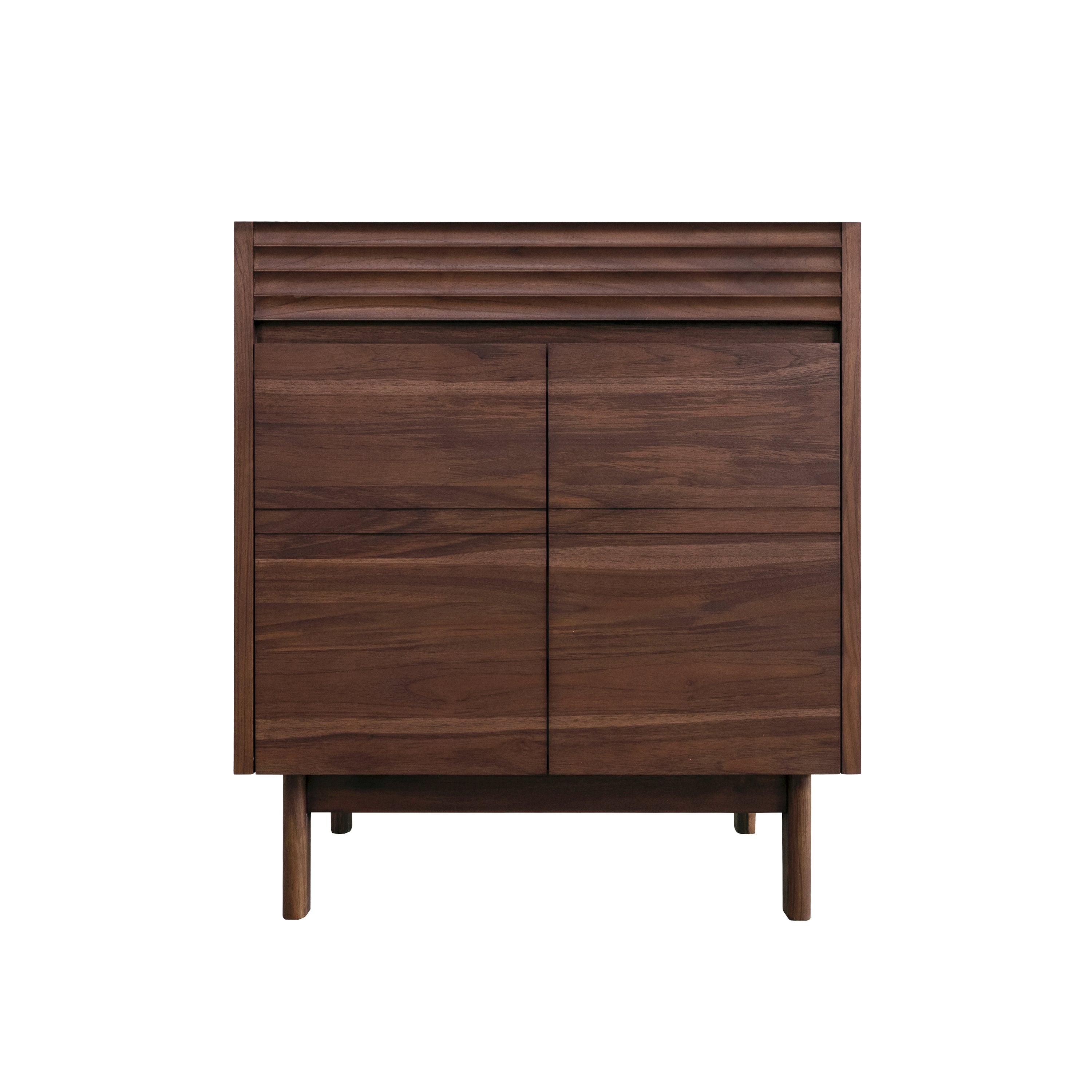 coffee teak vanity base