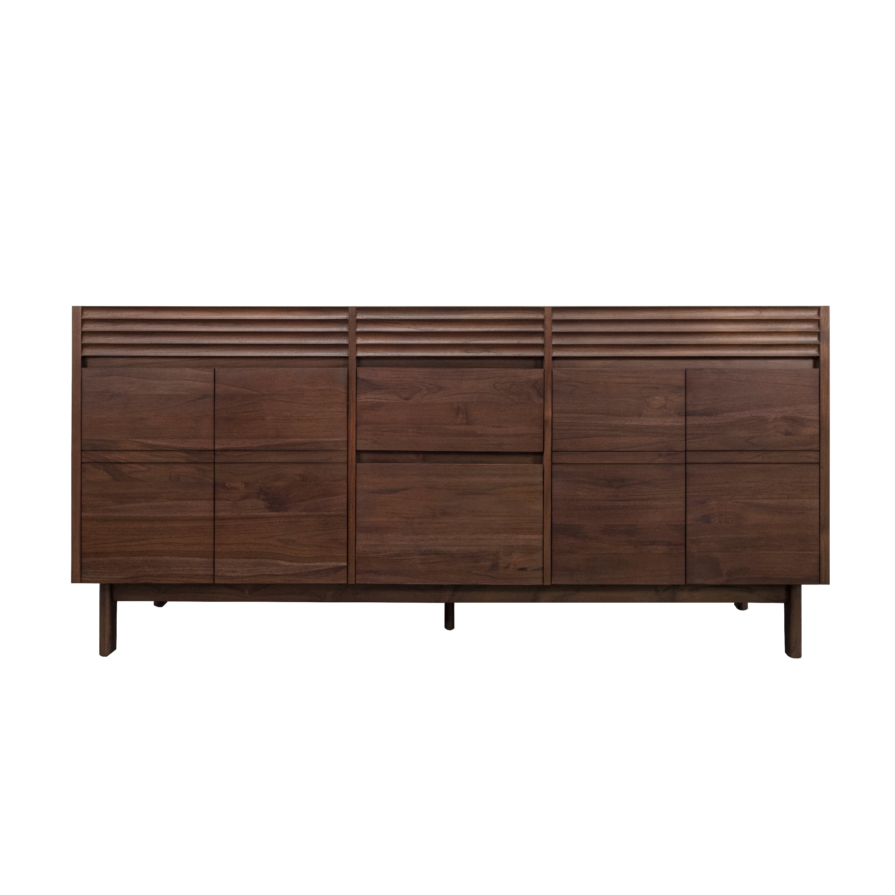 coffee teak vanity base