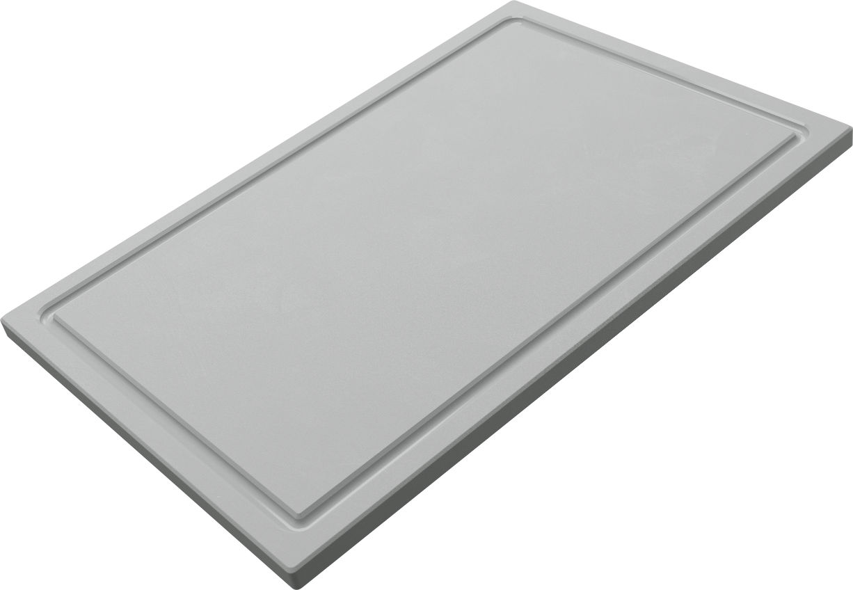 The Galley Upper Tier Cutting Board 12-1/4" x 18" with Juice Groove on one side by The Galley