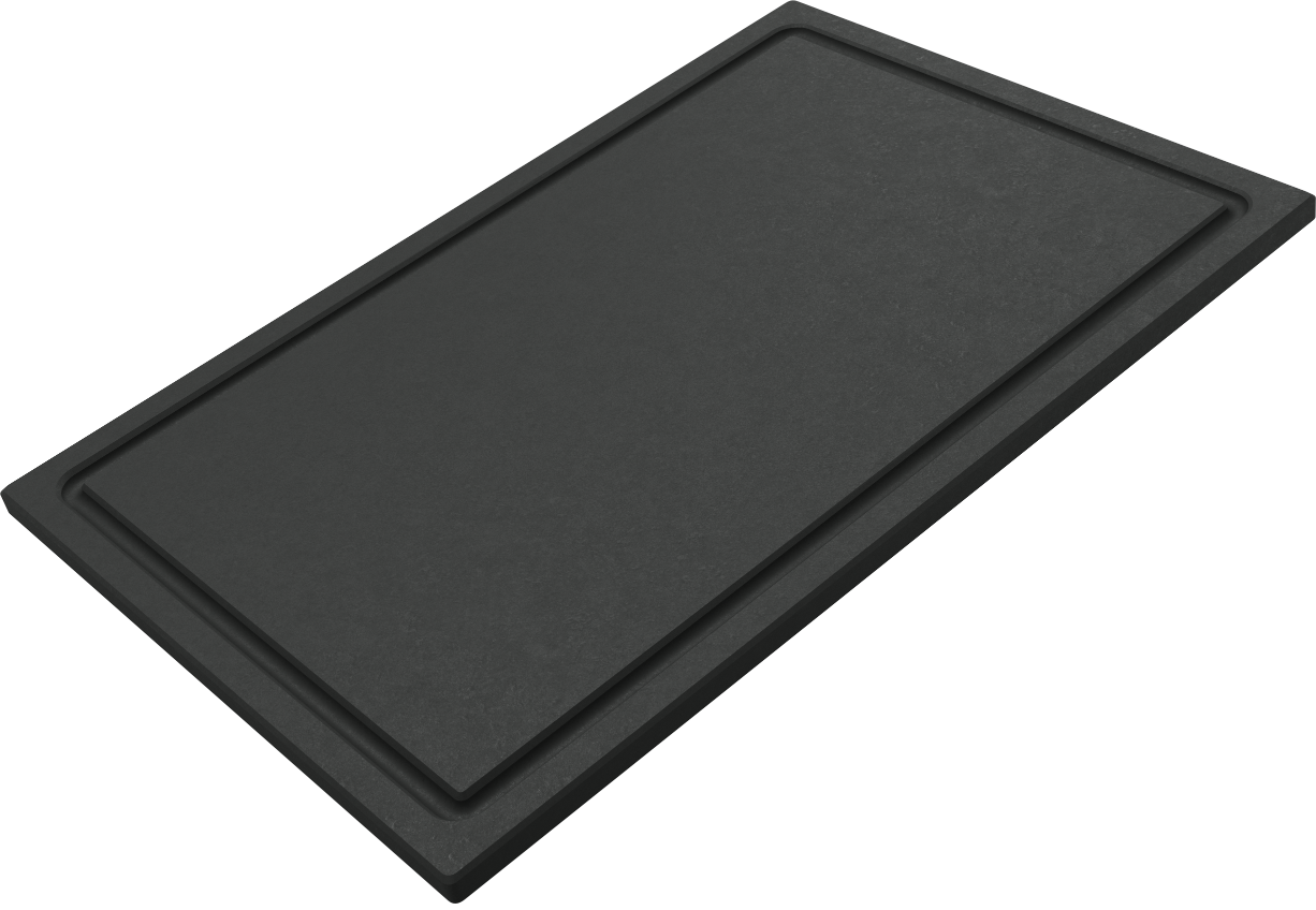 The Galley Upper Tier Cutting Board 12-1/4" x 18" with Juice Groove on one side by The Galley
