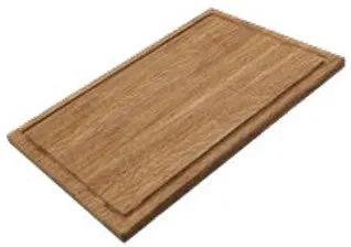 The Galley Upper Tier Cutting Board 12-1/4" x 18" with Juice Groove on one side by The Galley