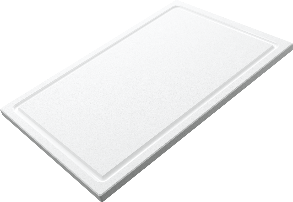 The Galley Upper Tier Cutting Board 12-1/4" x 18" with Juice Groove on one side by The Galley