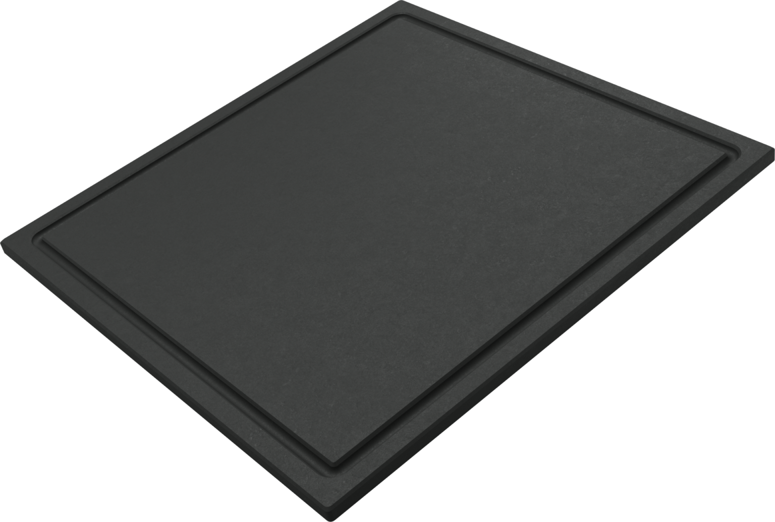 The Galley Dual Tier Cutting Board 17" x 18" with Juice Groove on one side