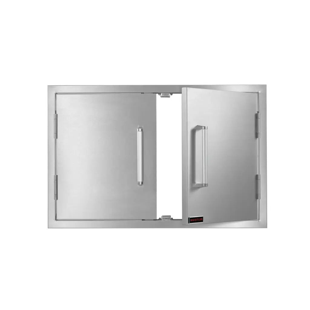 stainless steel door