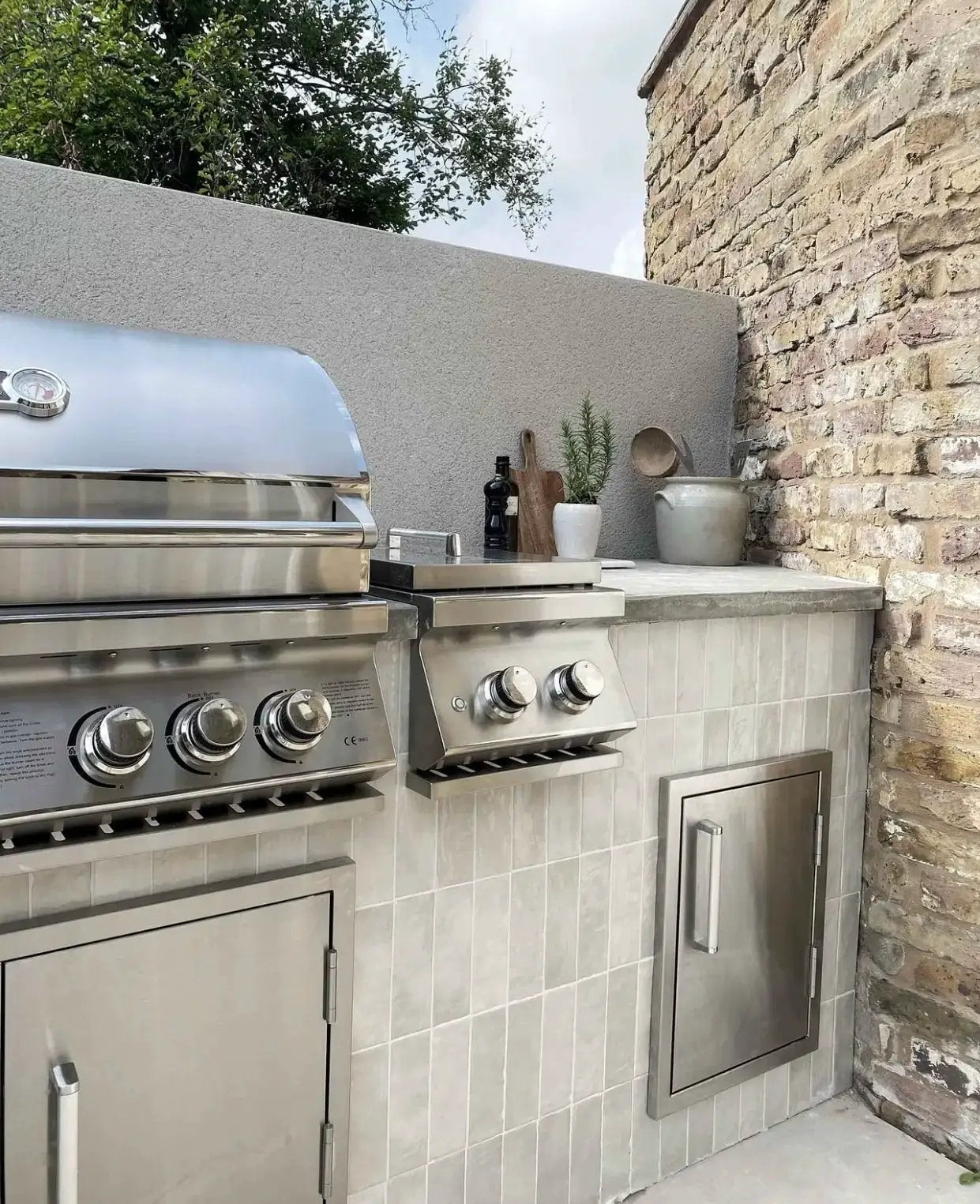 stainless steel side burner