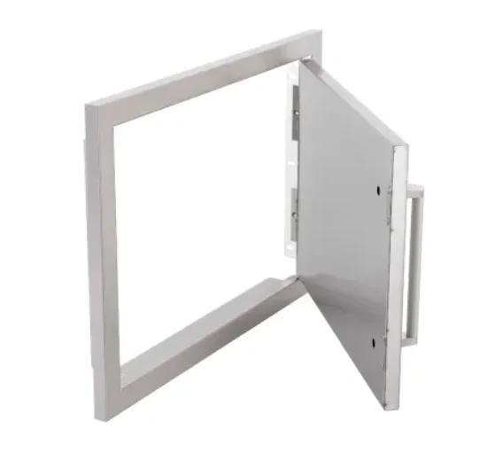 stainless steel door