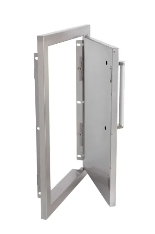 stainless steel door