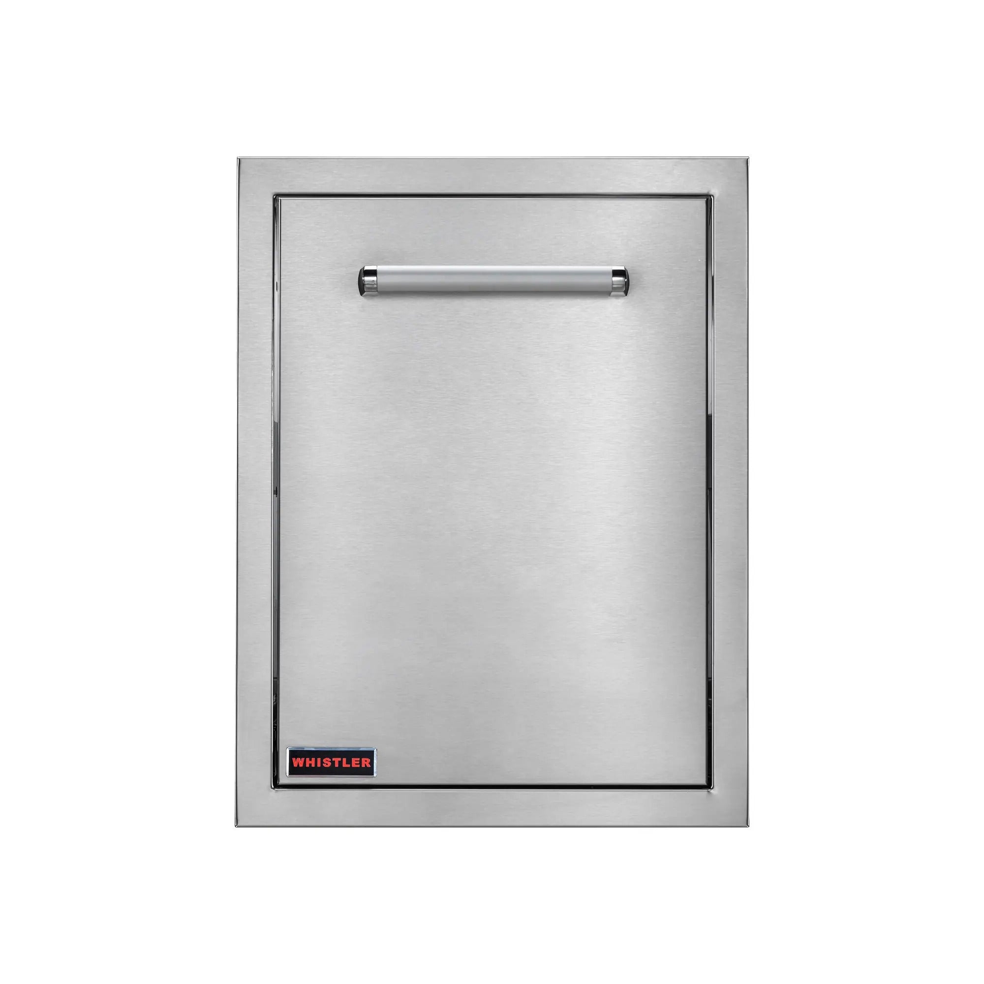 stainless steel trash can