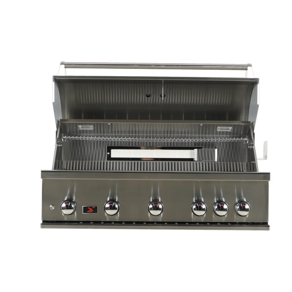stainless steel grill