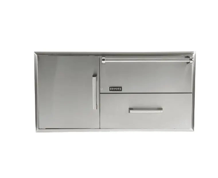 drawer & double access doors