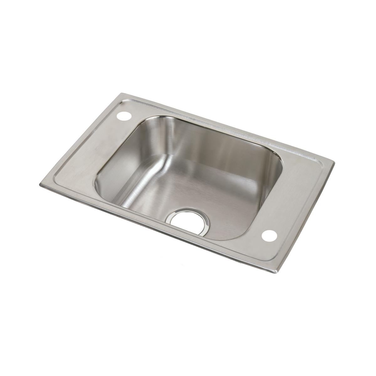 brushed satin drop-in classroom ada sink
