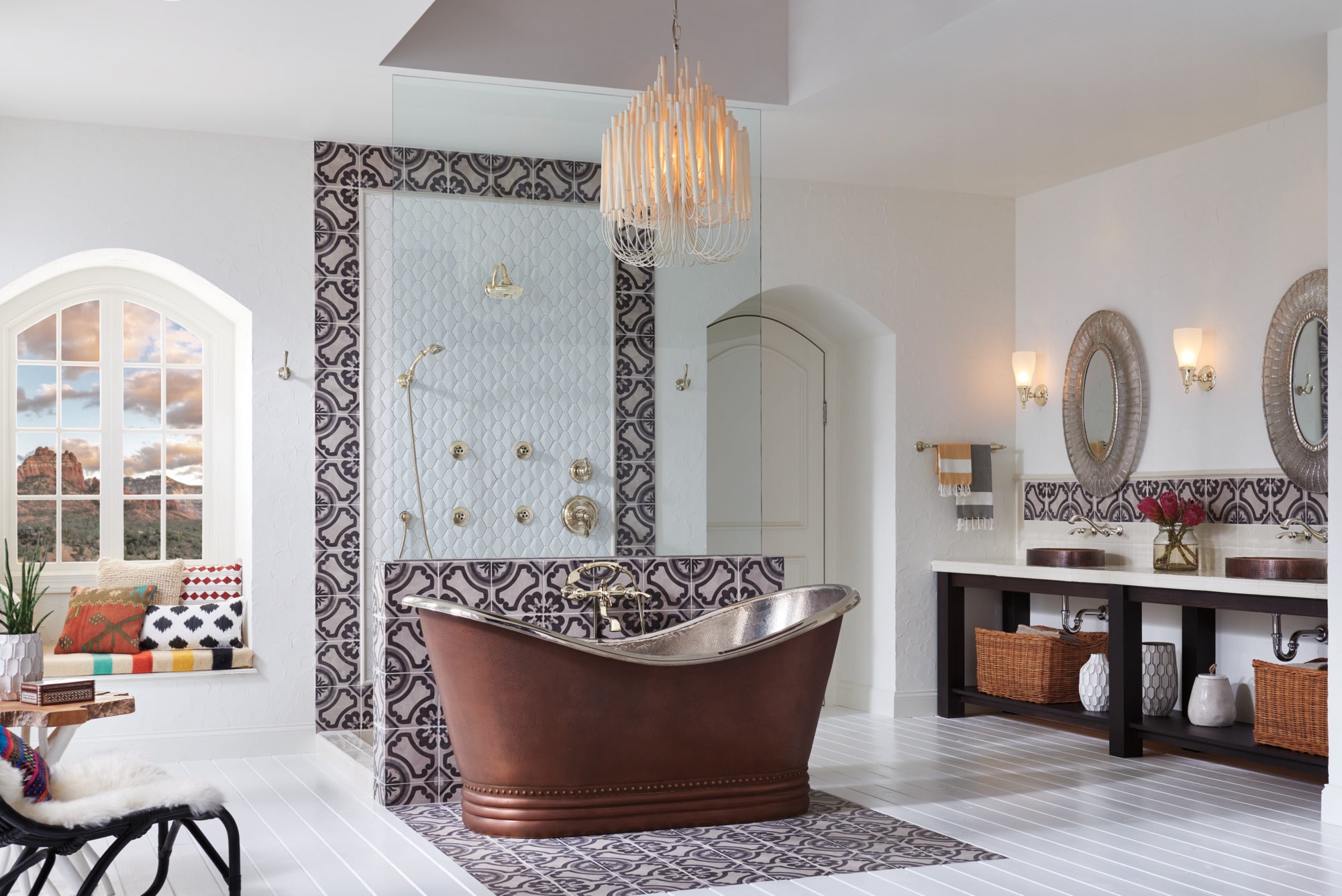 polished nickel tub filler trim kit