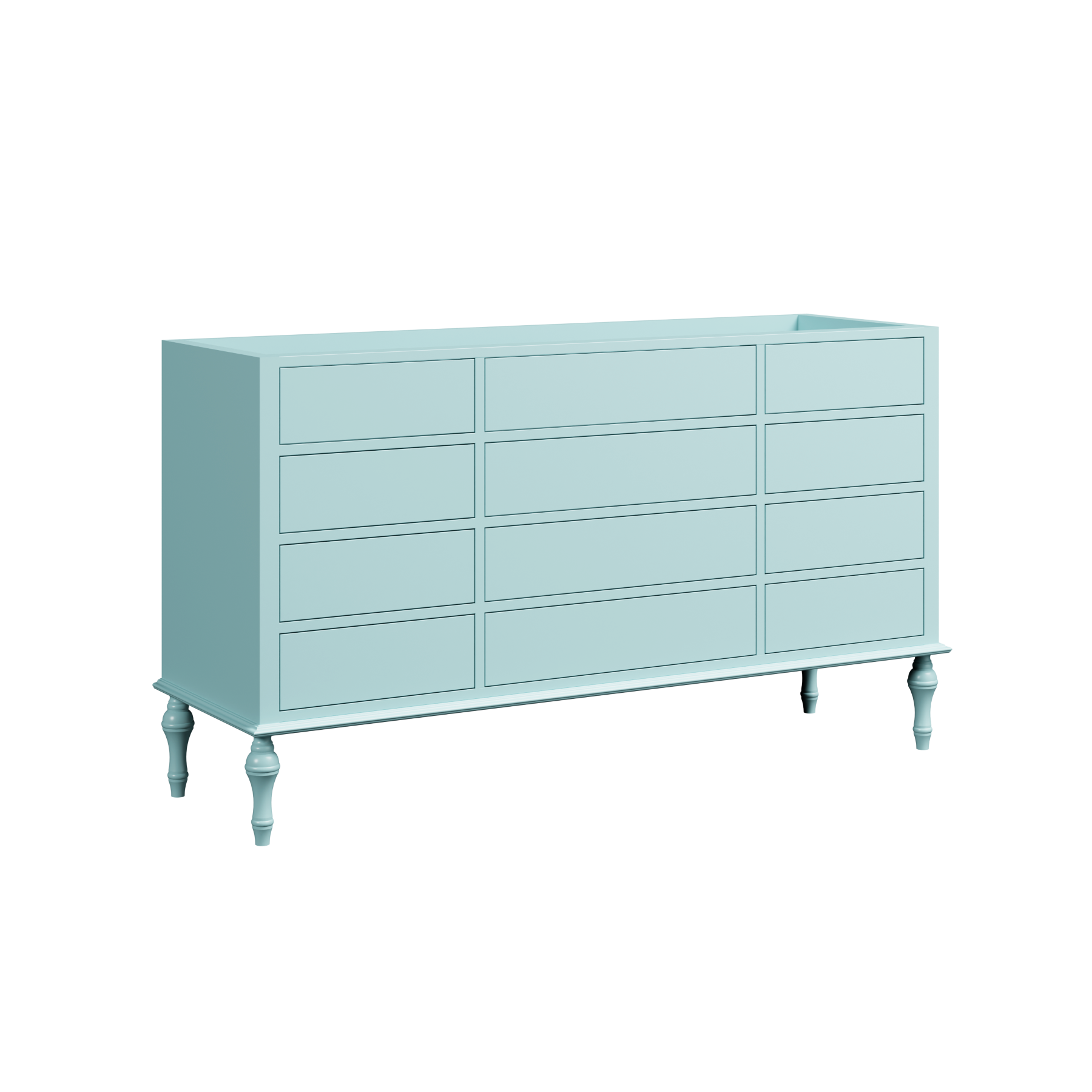 Timberline Chester 60" x 18" x 34.5" Vanity by Timberline