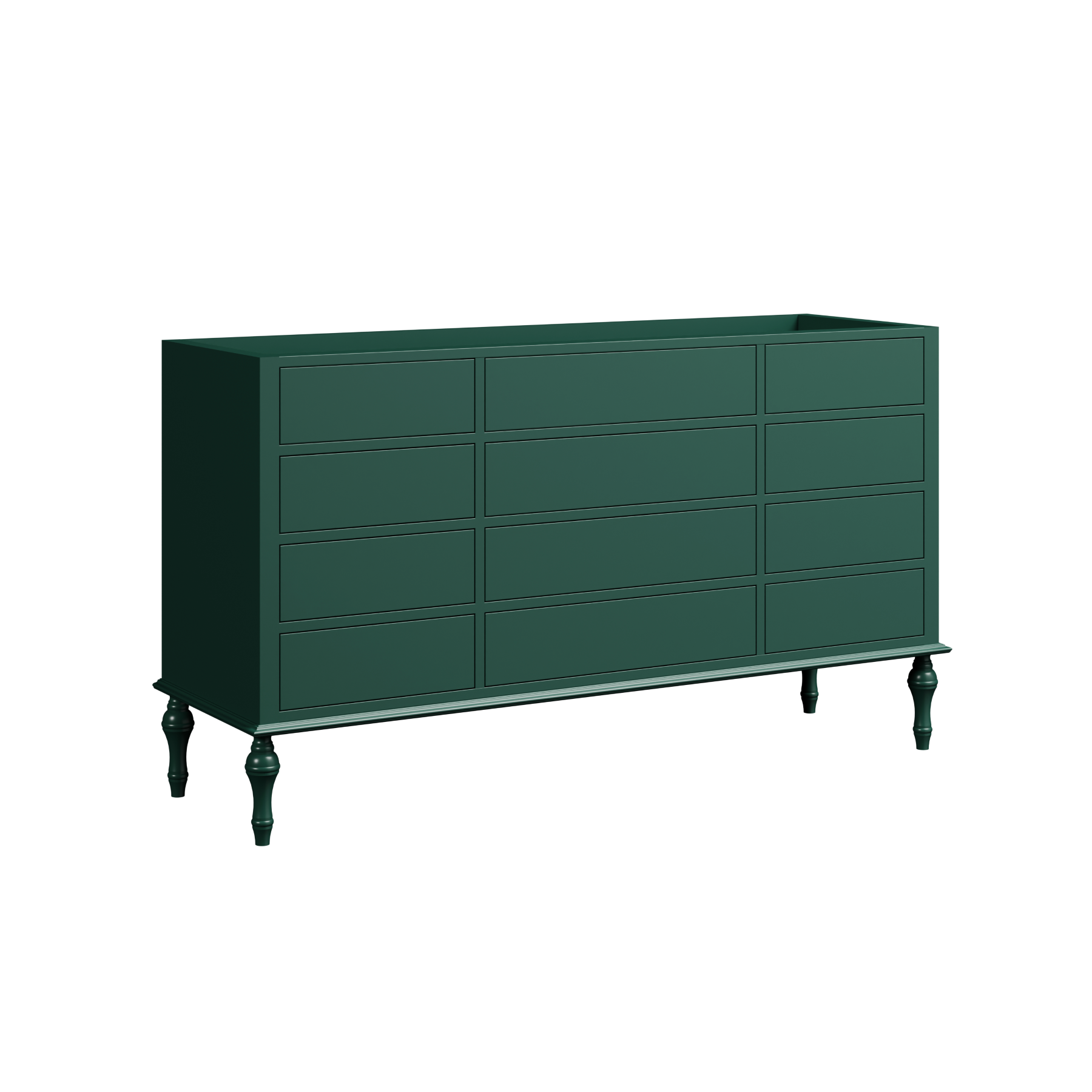 Timberline Chester 60" x 18" x 34.5" Vanity by Timberline