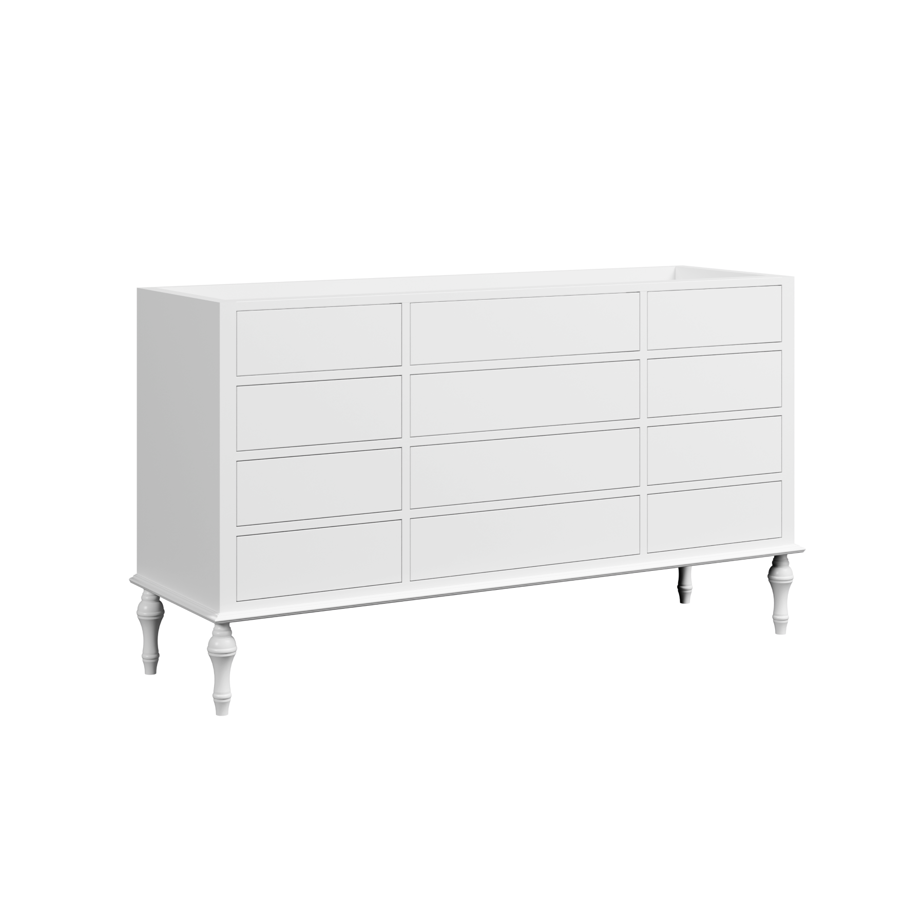 Timberline Chester 60" x 18" x 34.5" Vanity by Timberline