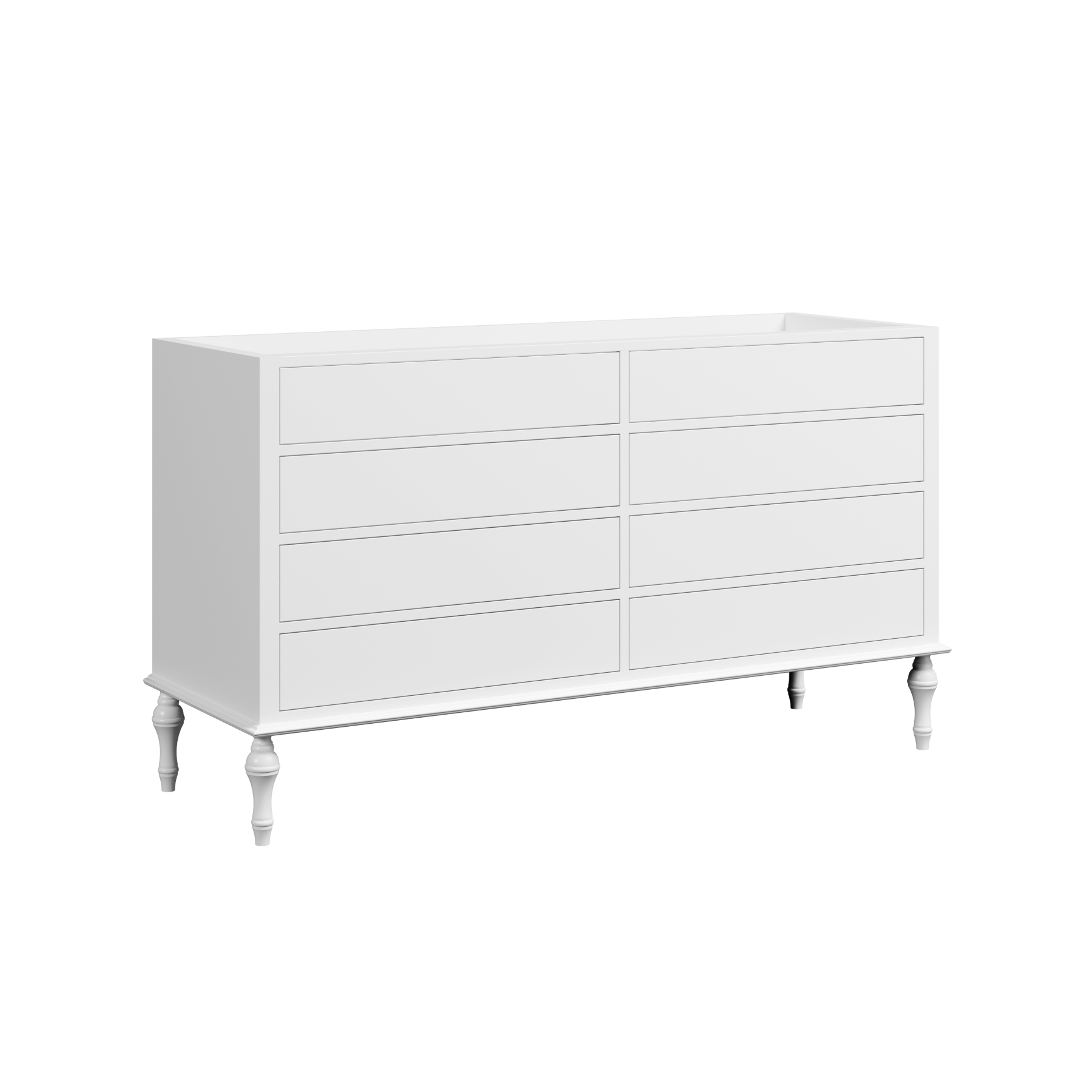 Timberline Chester 60" x 21" x 34.5" Double Vanity by Timberline