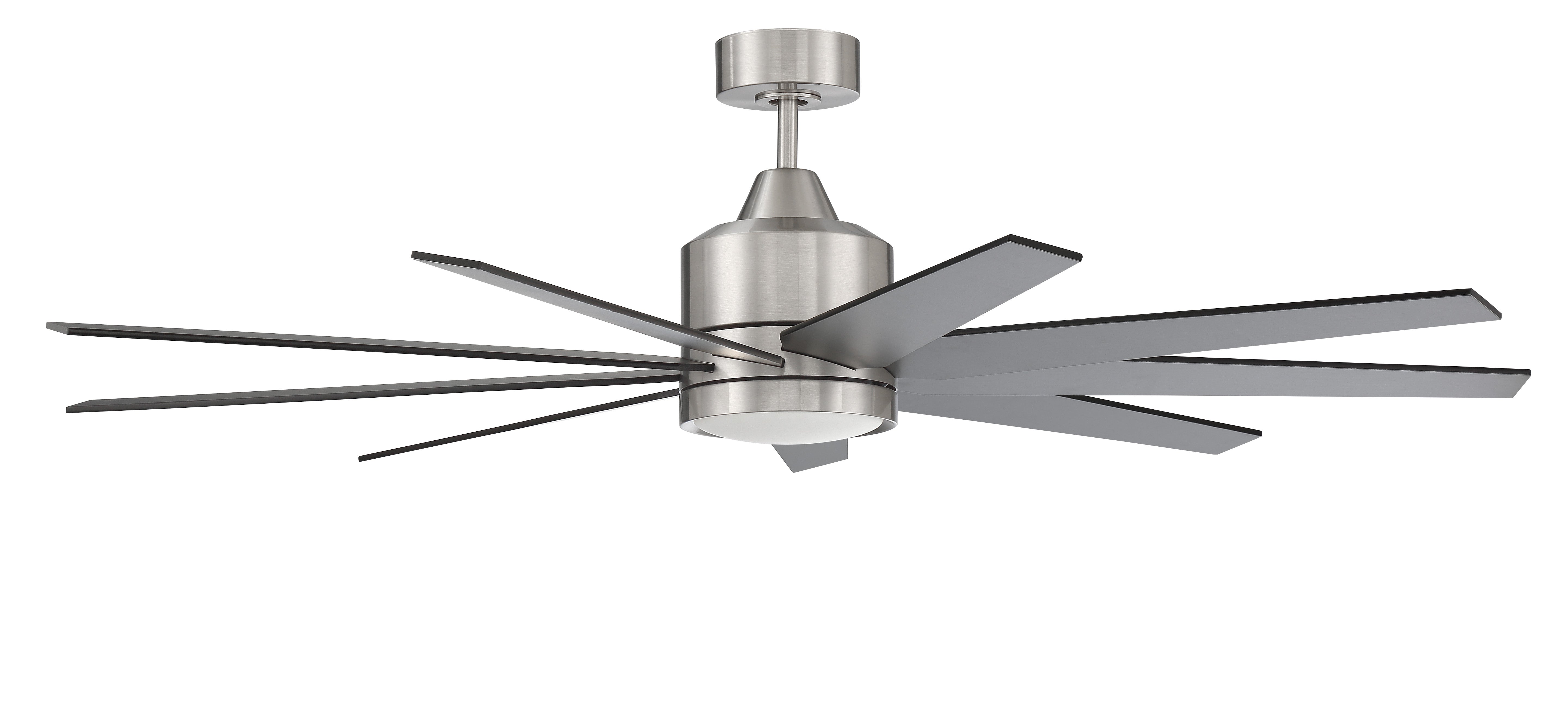 brushed polished nickel ceiling fans