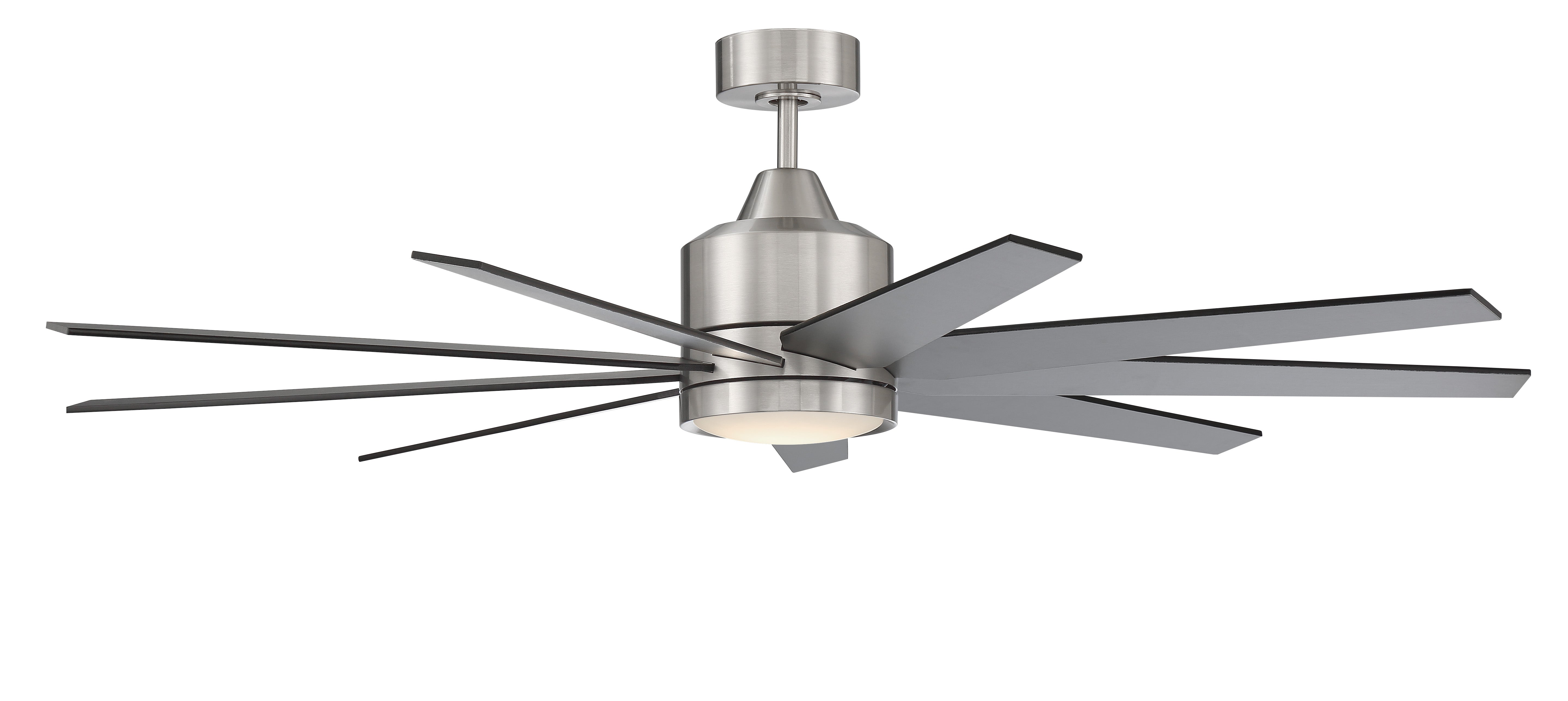 brushed polished nickel ceiling fans