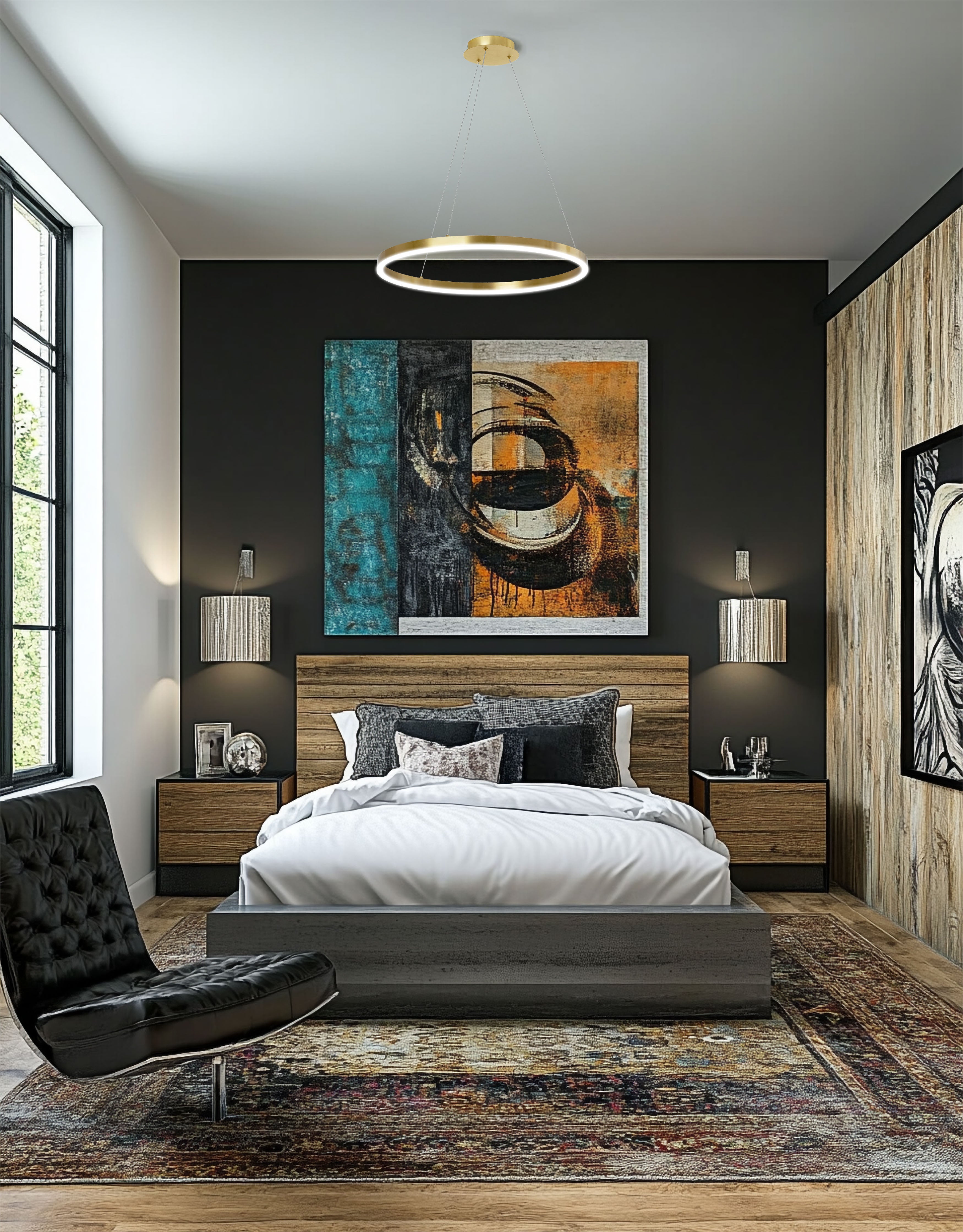 aged brass chandeliers