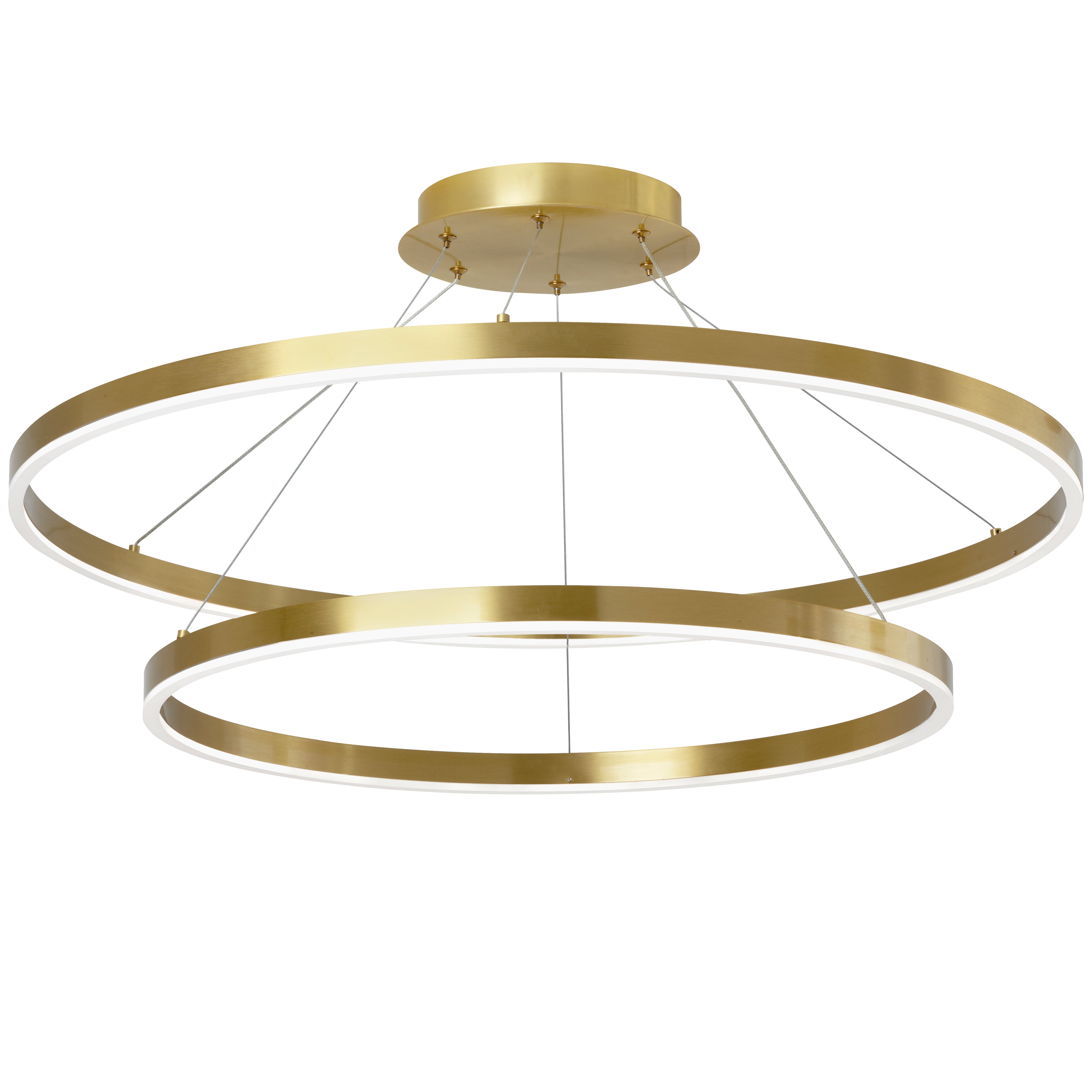 Dainolite 97W Chandelier with White Acrylic Diffuser