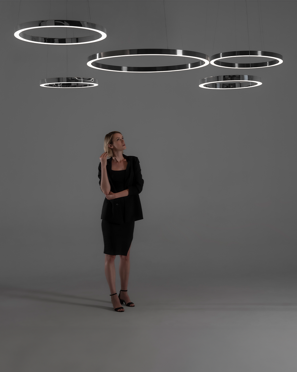 dark reflex chandelier
