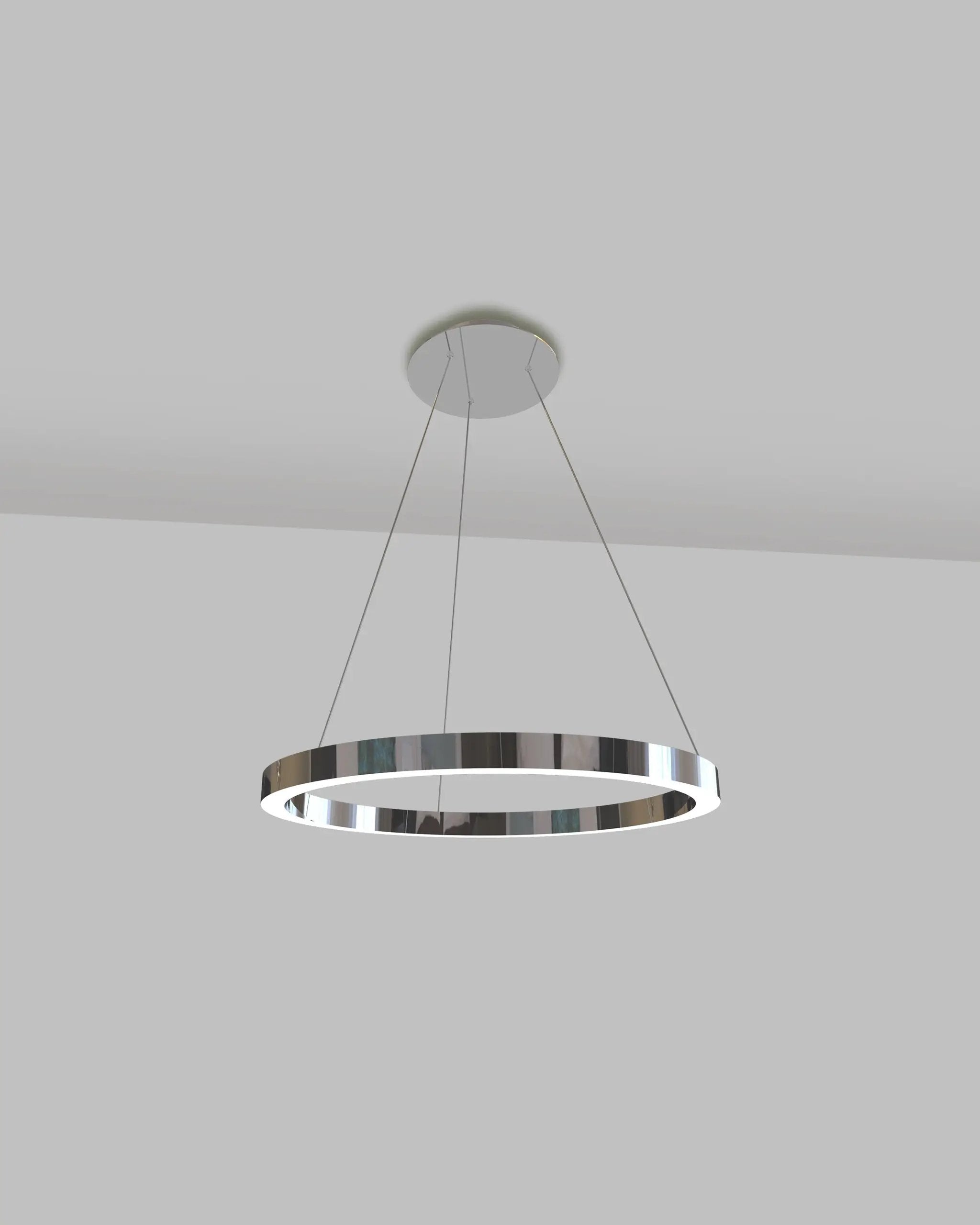 chrome chandelier