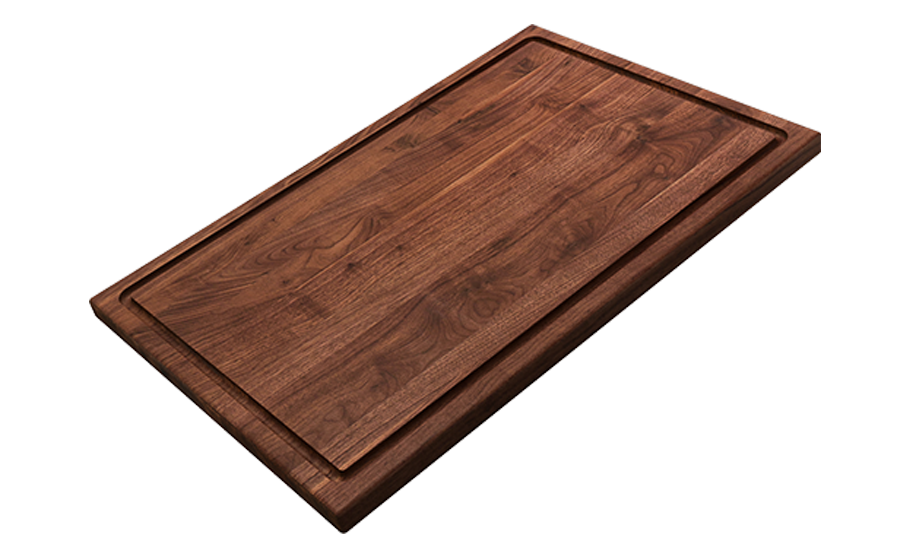 The Galley Upper Tier Cutting Board 12-1/4" x 18" with Juice Groove on one side