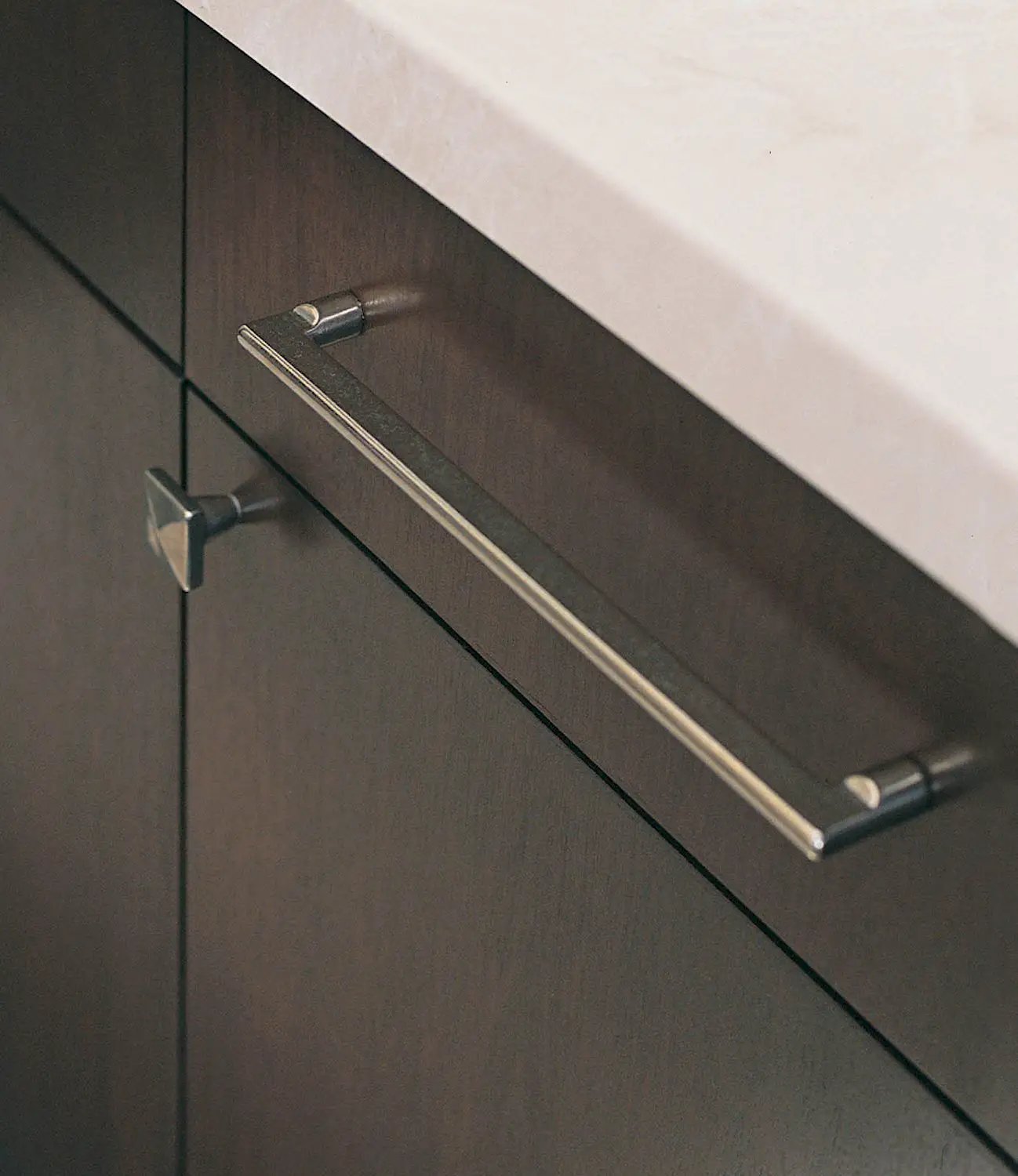 white bronze light cabinet knob