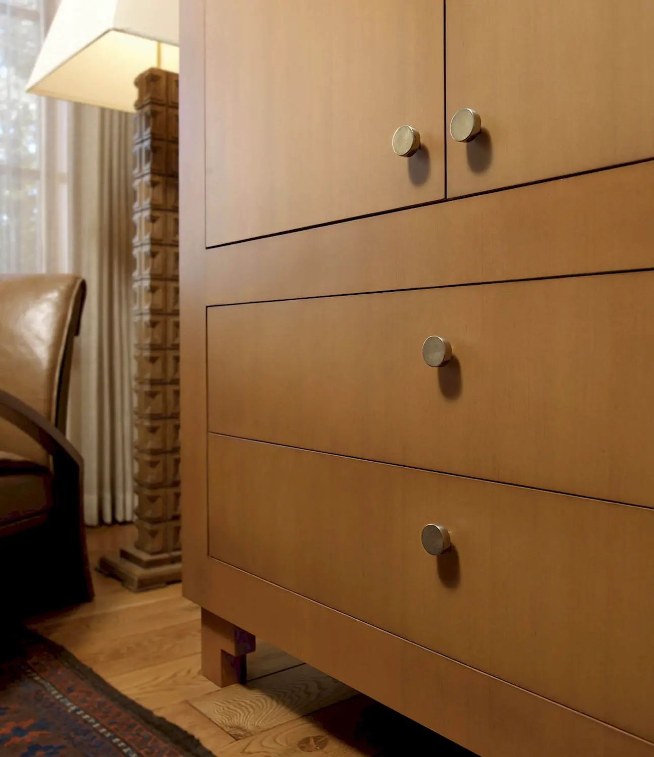 bronze brushed cabinet knob