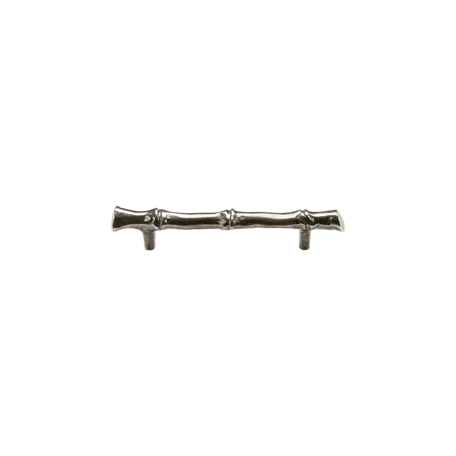 white bronze medium cabinet pull