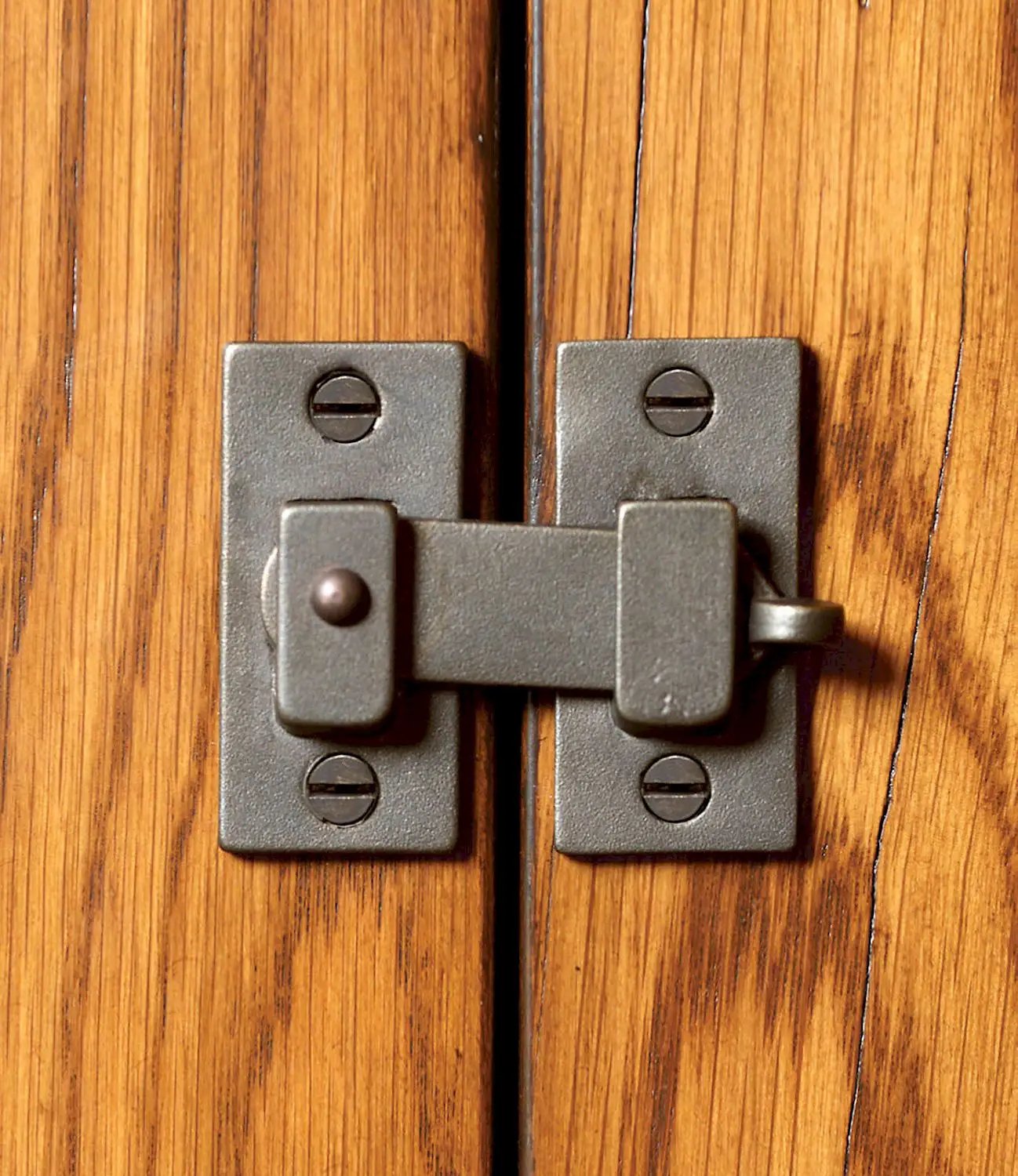 bronze rust cabinet latch