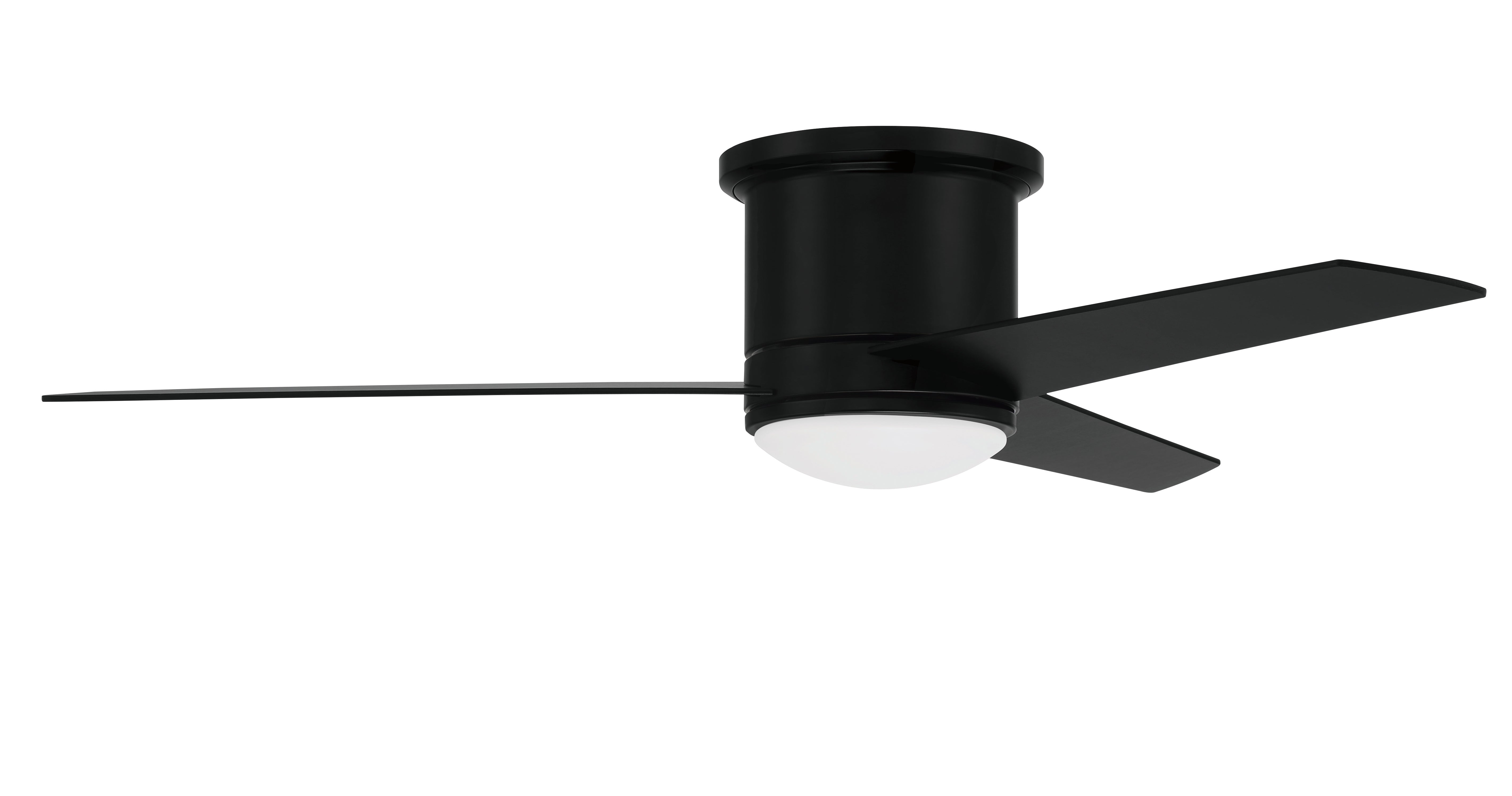 flat black ceiling fans