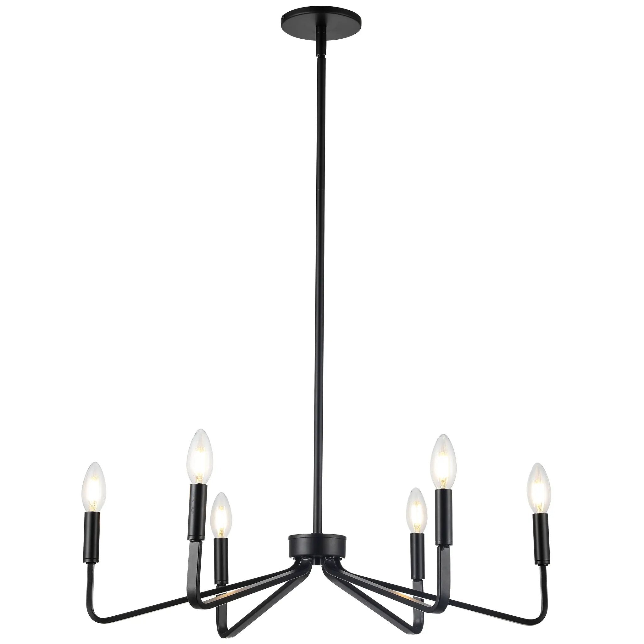 Dainolite 6 Light Incandescent Chandelier by Dainolite