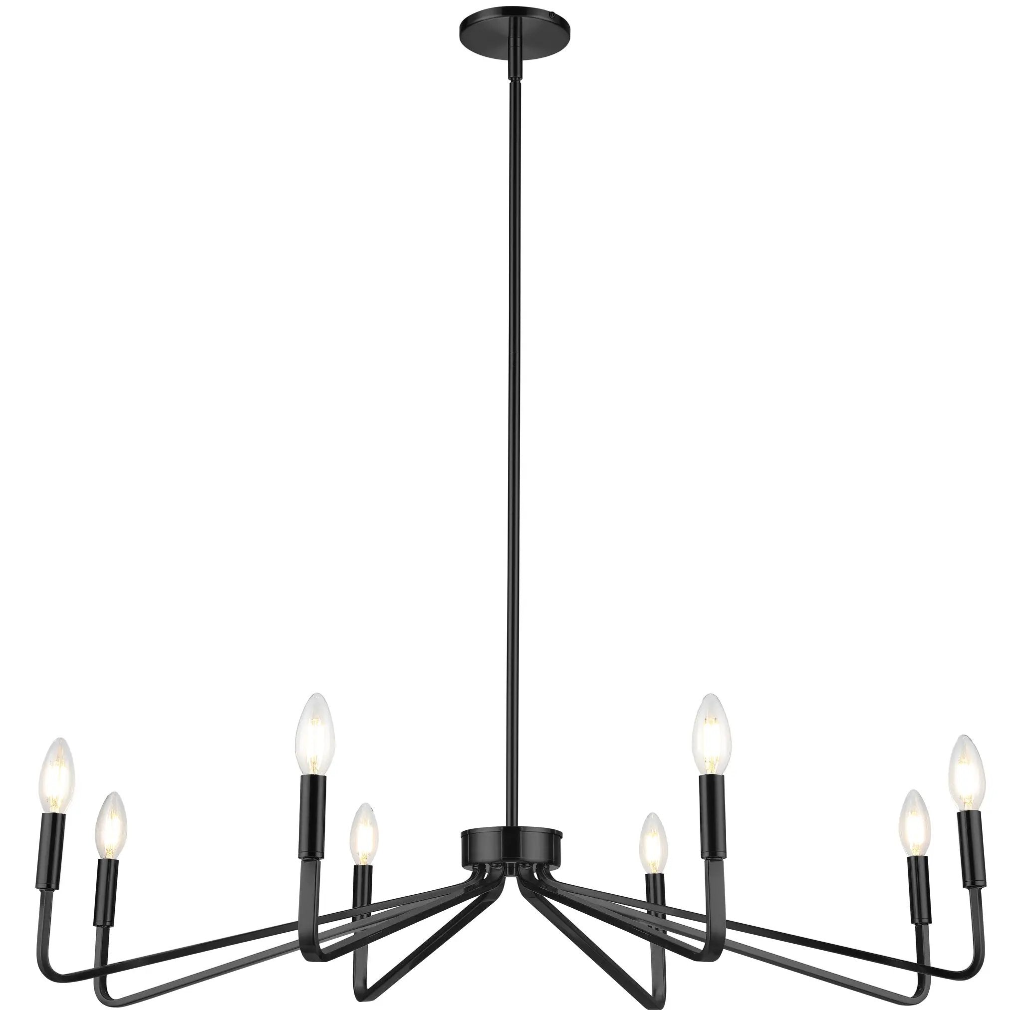 Dainolite 8 Light Incandescent Chandelier by Dainolite