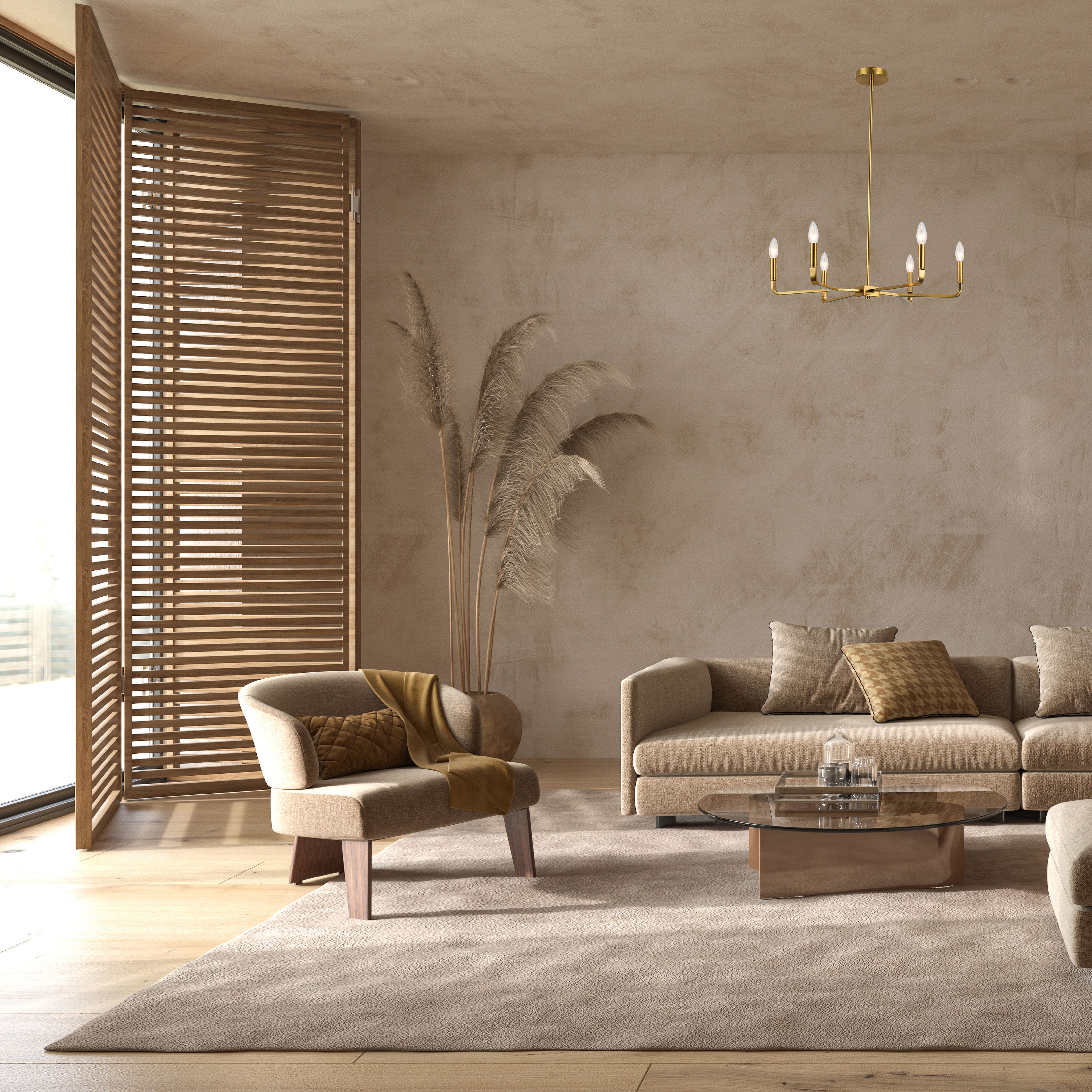 aged brass chandeliers