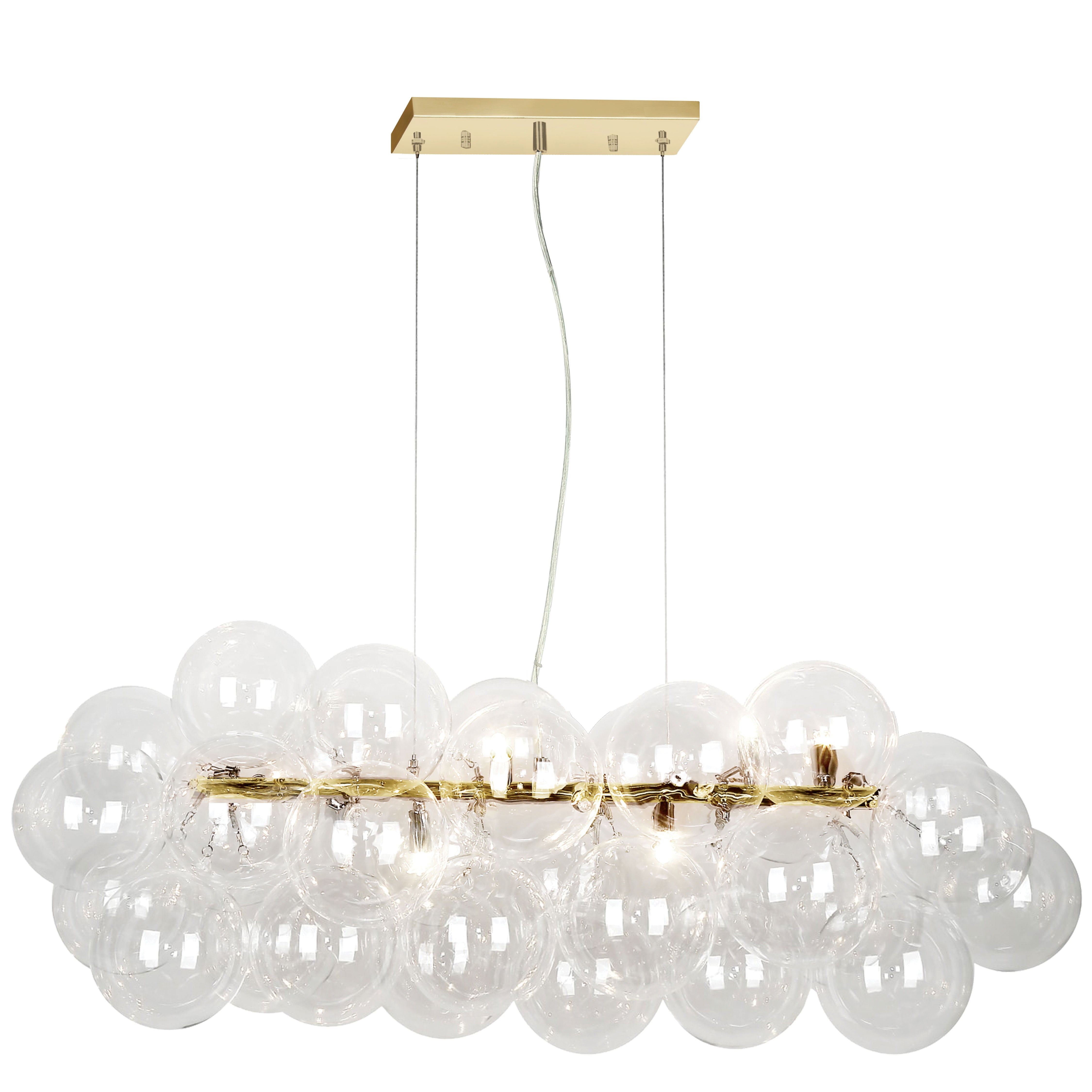 Dainolite 10 Light Halogen Horizontal Pendant